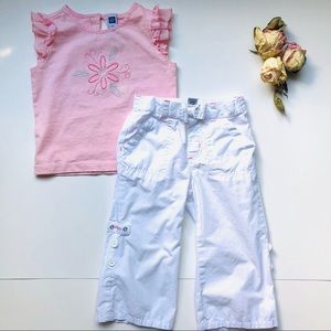 Gap Toddler Top and Bottom - Girls 12-24 m